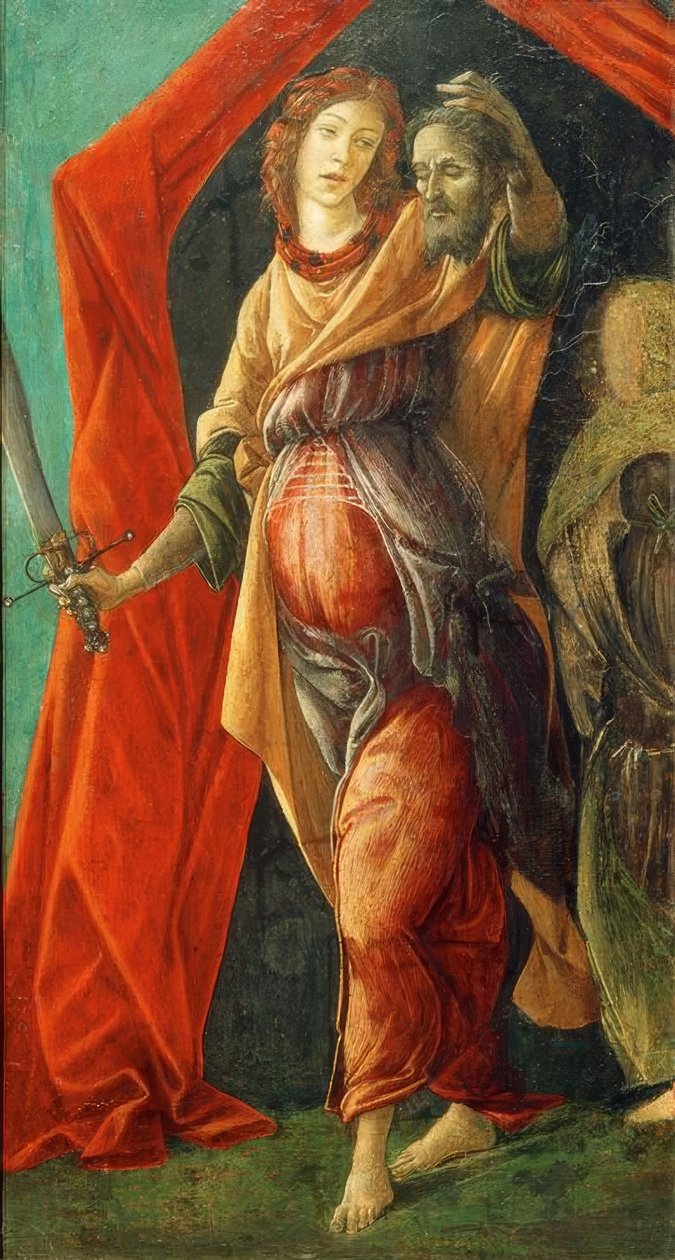Judit Holofernész fejével alkotó: Sandro Botticelli