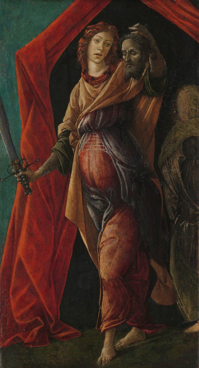 Judit a Holofernész fejével alkotó: Sandro Botticelli
