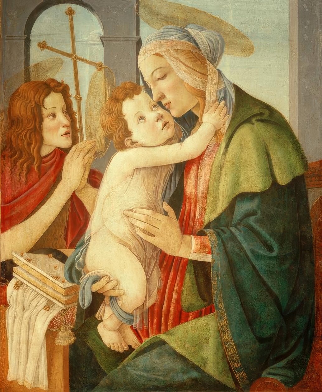 Madonna gyermekkel és a Johannesknabennel alkotó: Sandro Botticelli