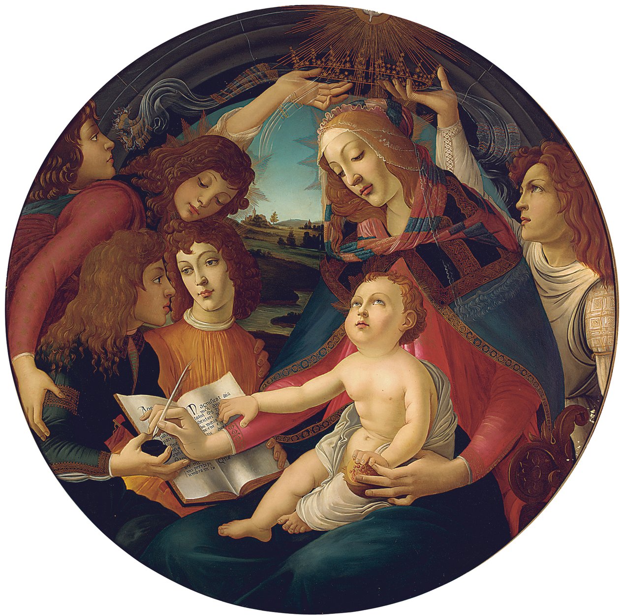 A Magnificat Madonnája alkotó: Sandro Botticelli