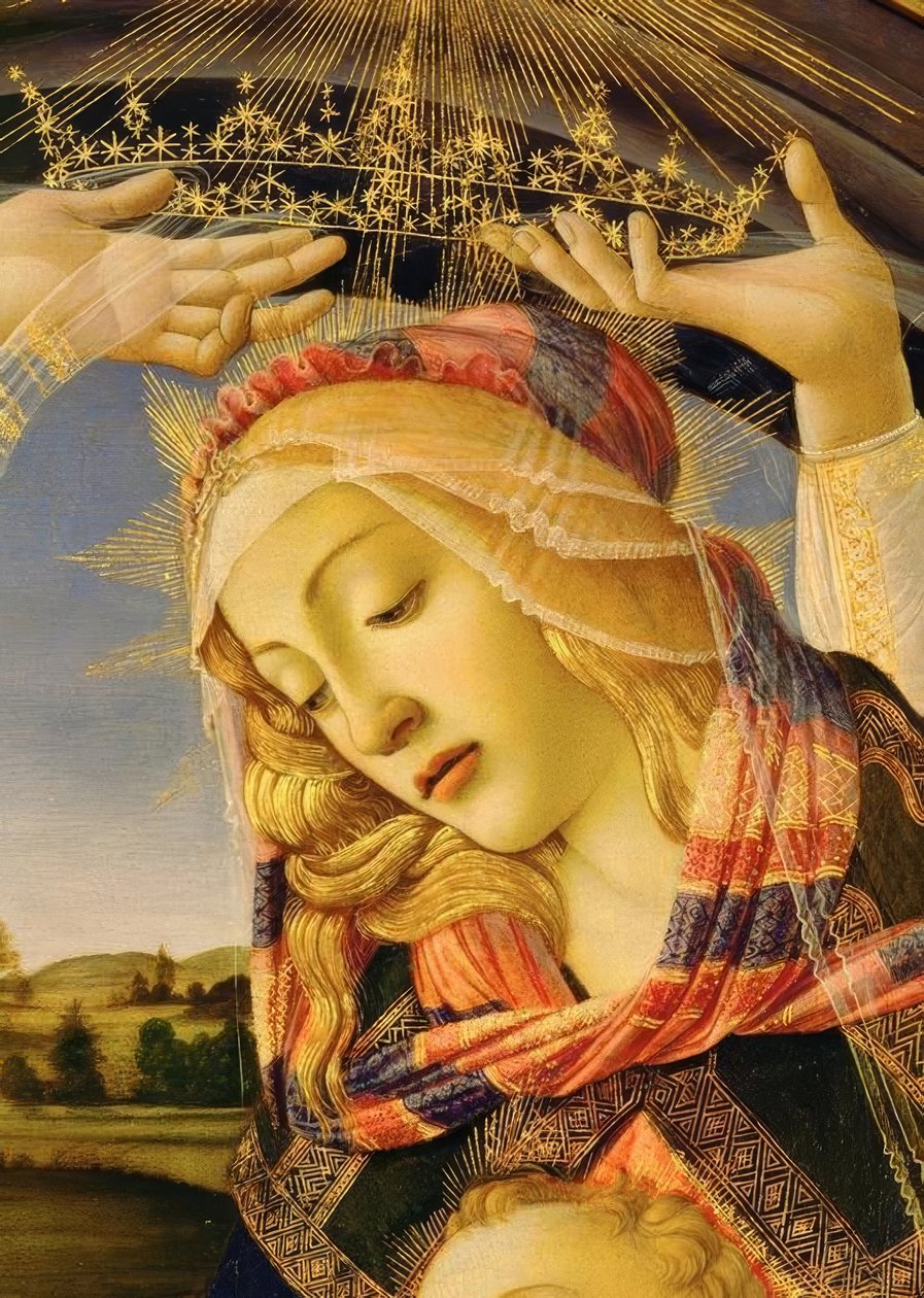 Mária a gyermekkel és öt angyallal alkotó: Sandro Botticelli