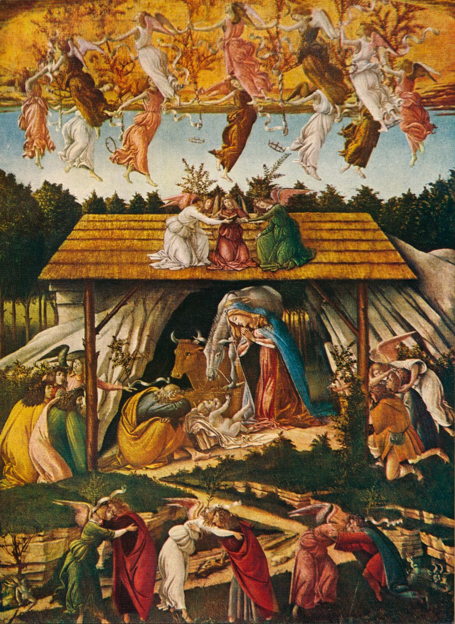 Misztikus Születés, 1500, 1909 alkotó: Sandro Botticelli