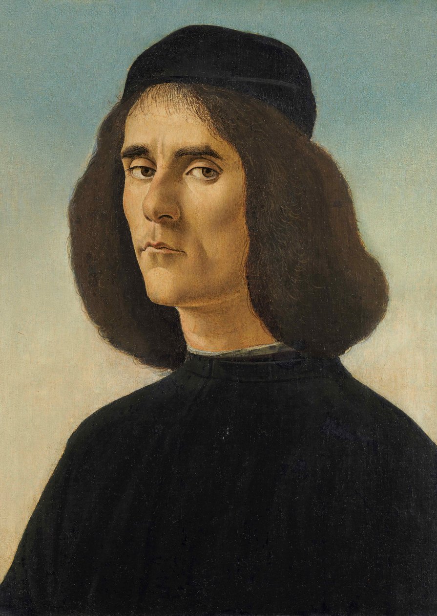 Michael Tarchaniota Marullus portréja alkotó: Sandro Botticelli
