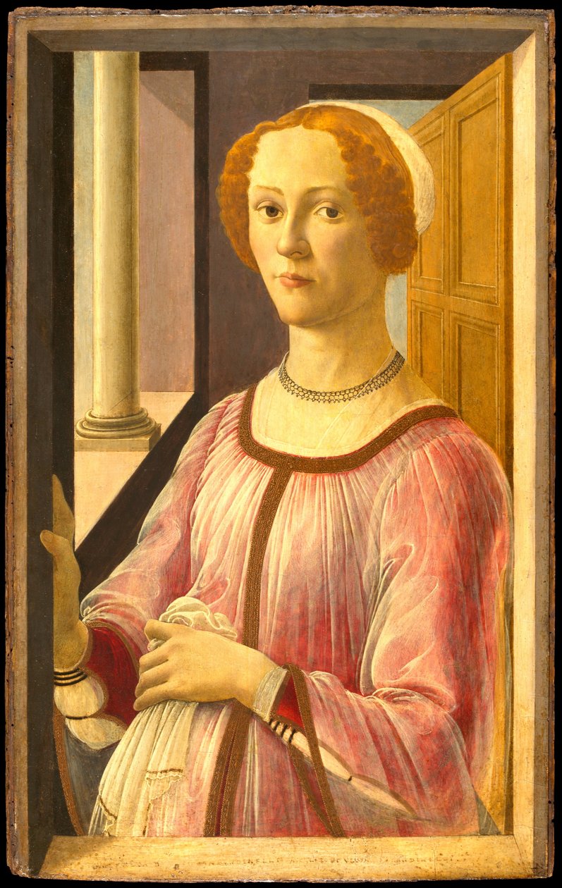 Smeralda Bandinelli portréja alkotó: Sandro Botticelli
