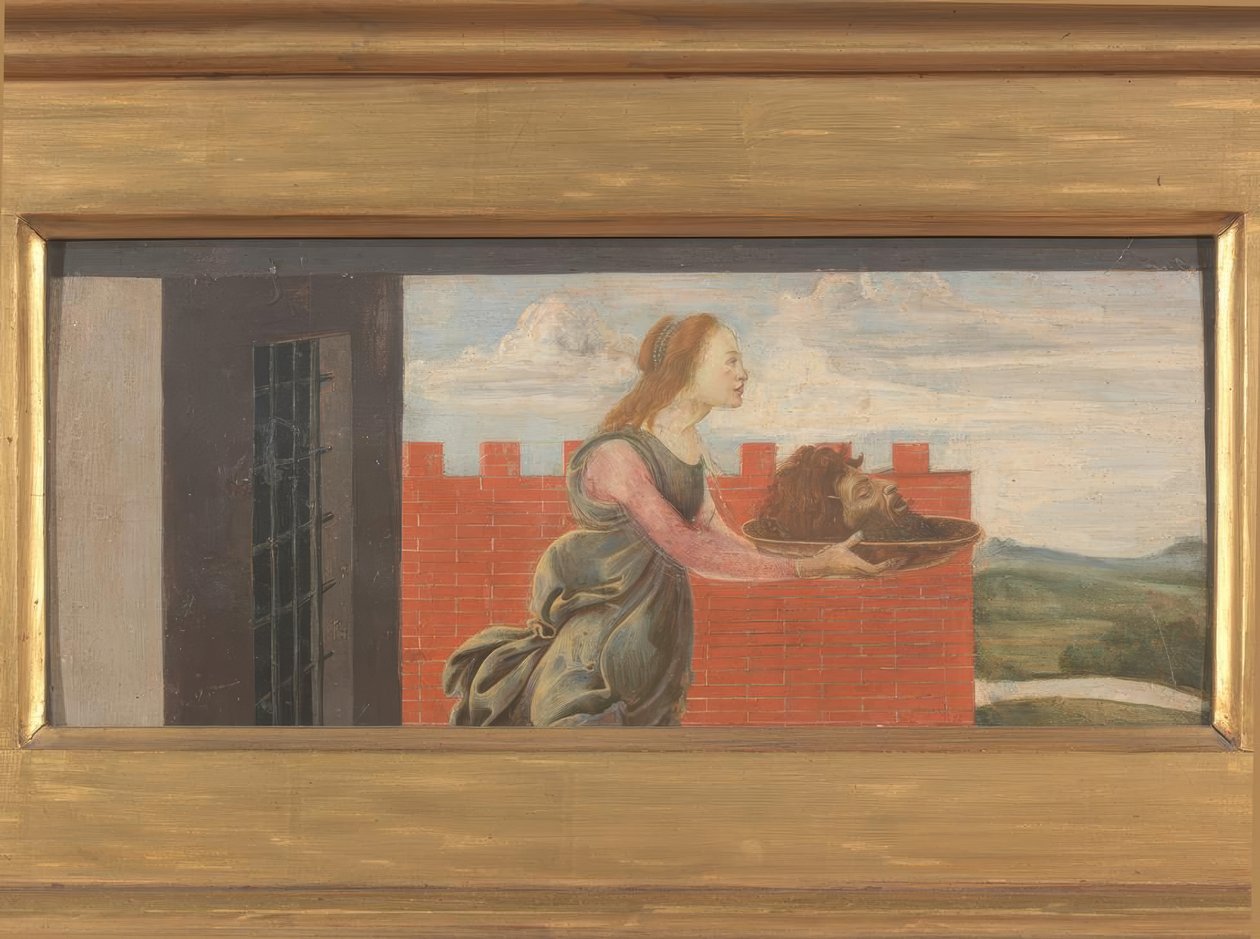 Salome Keresztelő János fejével alkotó: Sandro Botticelli