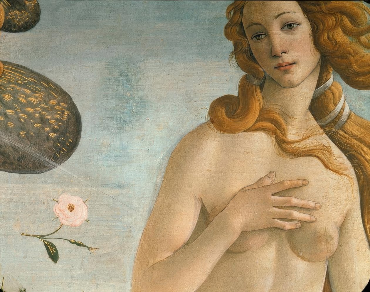 A Vénusz születése (Venus Anadyomene) alkotó: Sandro Botticelli