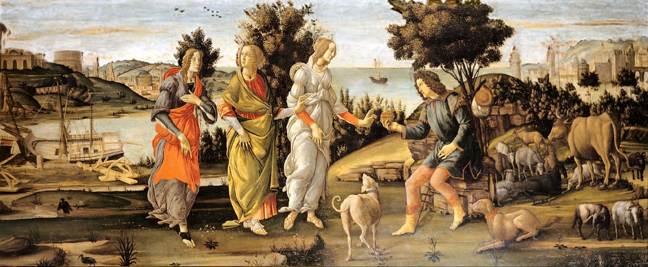Párizsi ítélet alkotó: Sandro Botticelli and workshop