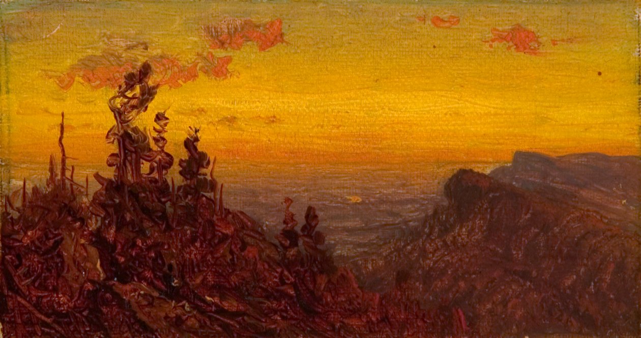A Shawangunk-hegységből, 1823-1880. alkotó: Sanford Robinson Gifford