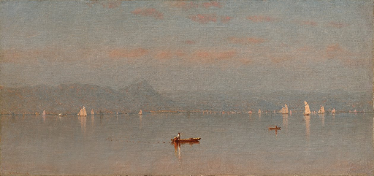 Haverstraw-öböl alkotó: Sanford Robinson Gifford