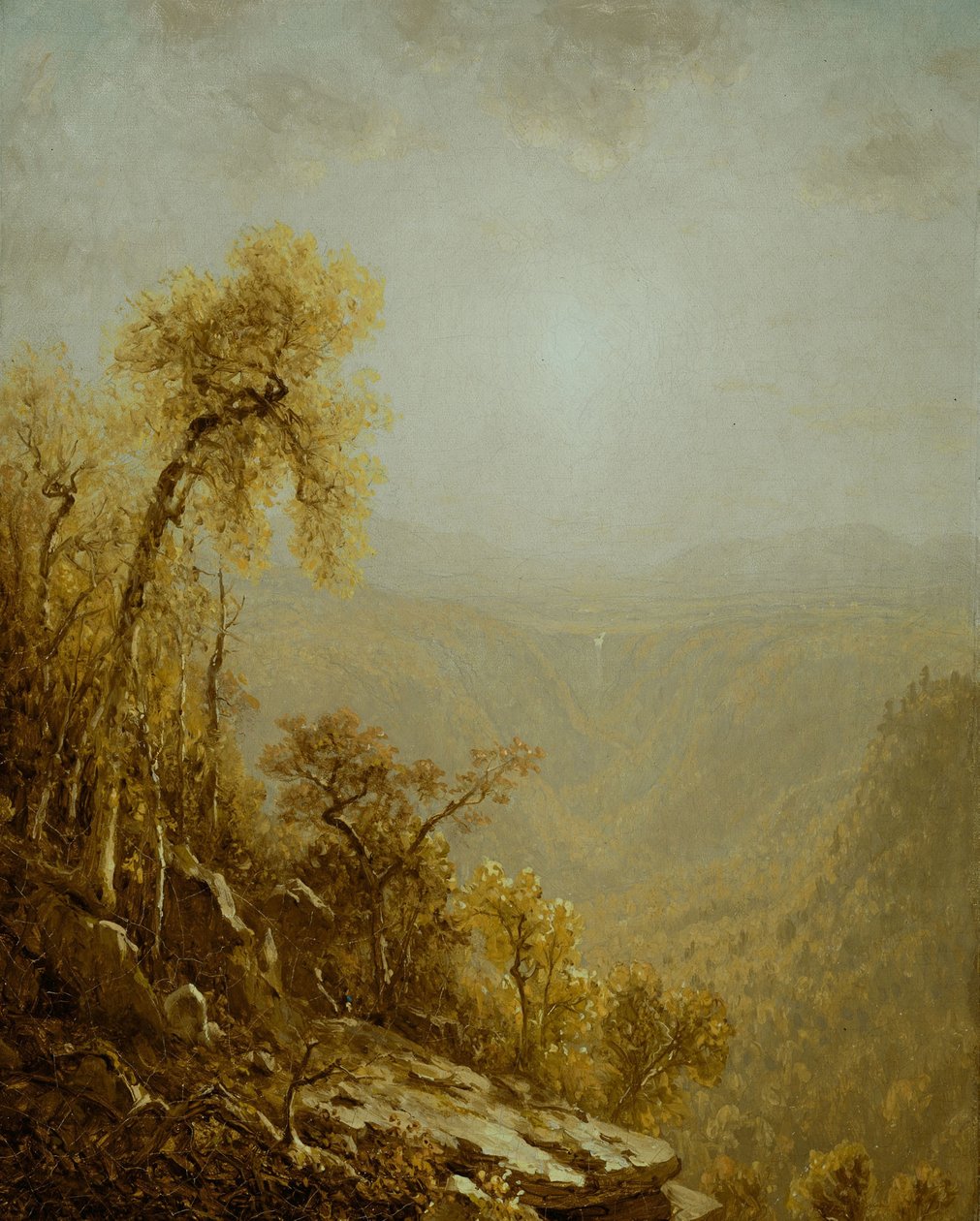 Kaaterskill szegfűszeg, Catskill-hegység alkotó: Sanford Robinson Gifford