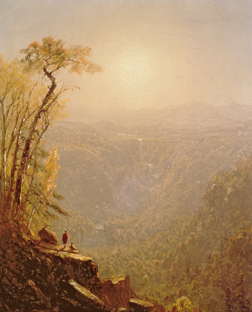 Kauterskill Clove, a Catskills-hegységben alkotó: Sanford Robinson Gifford