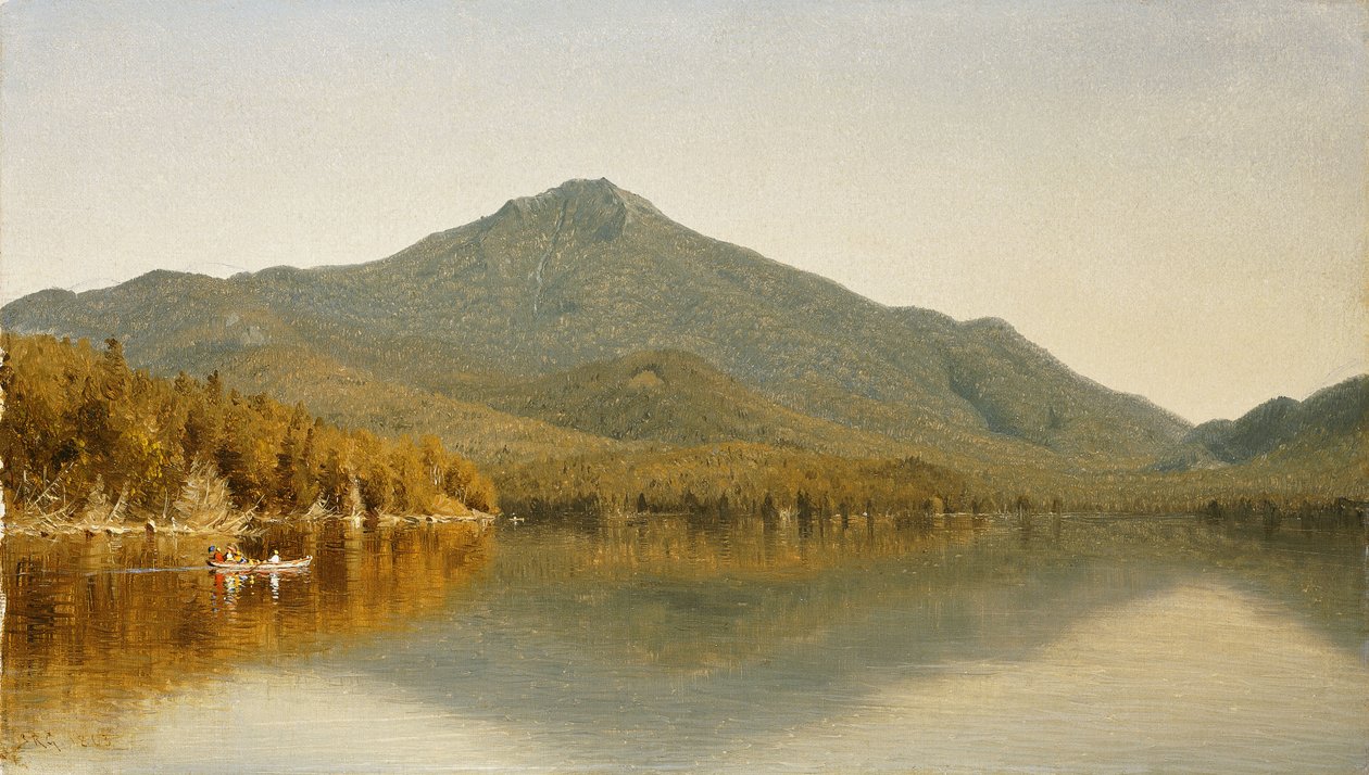 Mount Whiteface a Lake Placidből, az Adirondacks-szigeteken, 1863 alkotó: Sanford Robinson Gifford