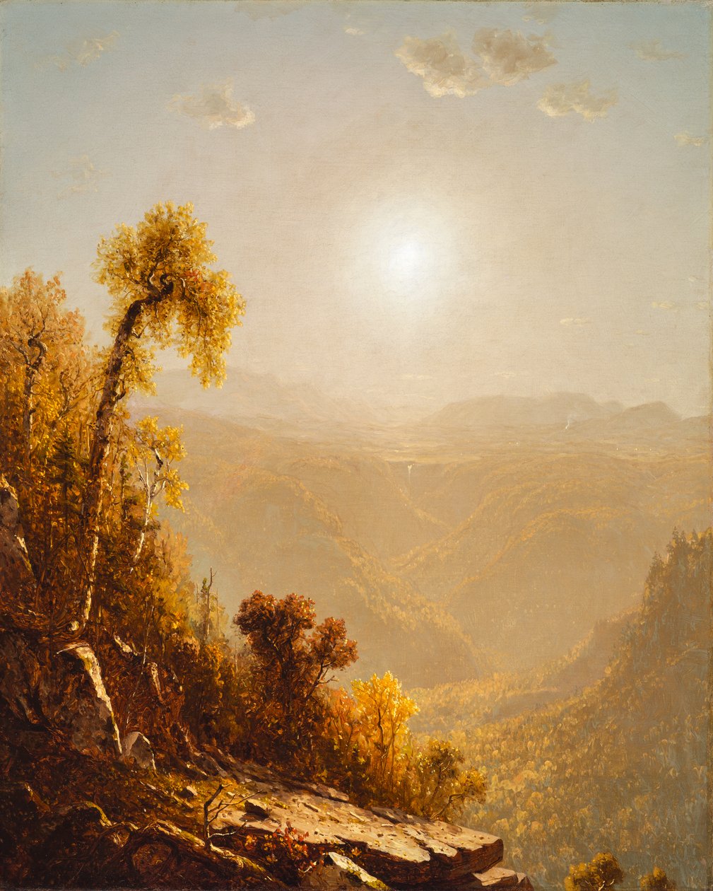 Október a Catskills-hegységben alkotó: Sanford Robinson Gifford