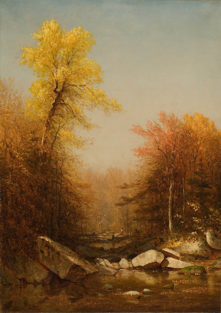 Október Catskillsben, 1879 alkotó: Sanford Robinson Gifford