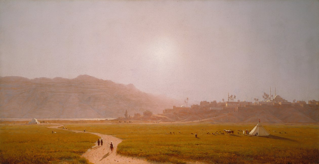 Siout, Egyiptom alkotó: Sanford Robinson Gifford