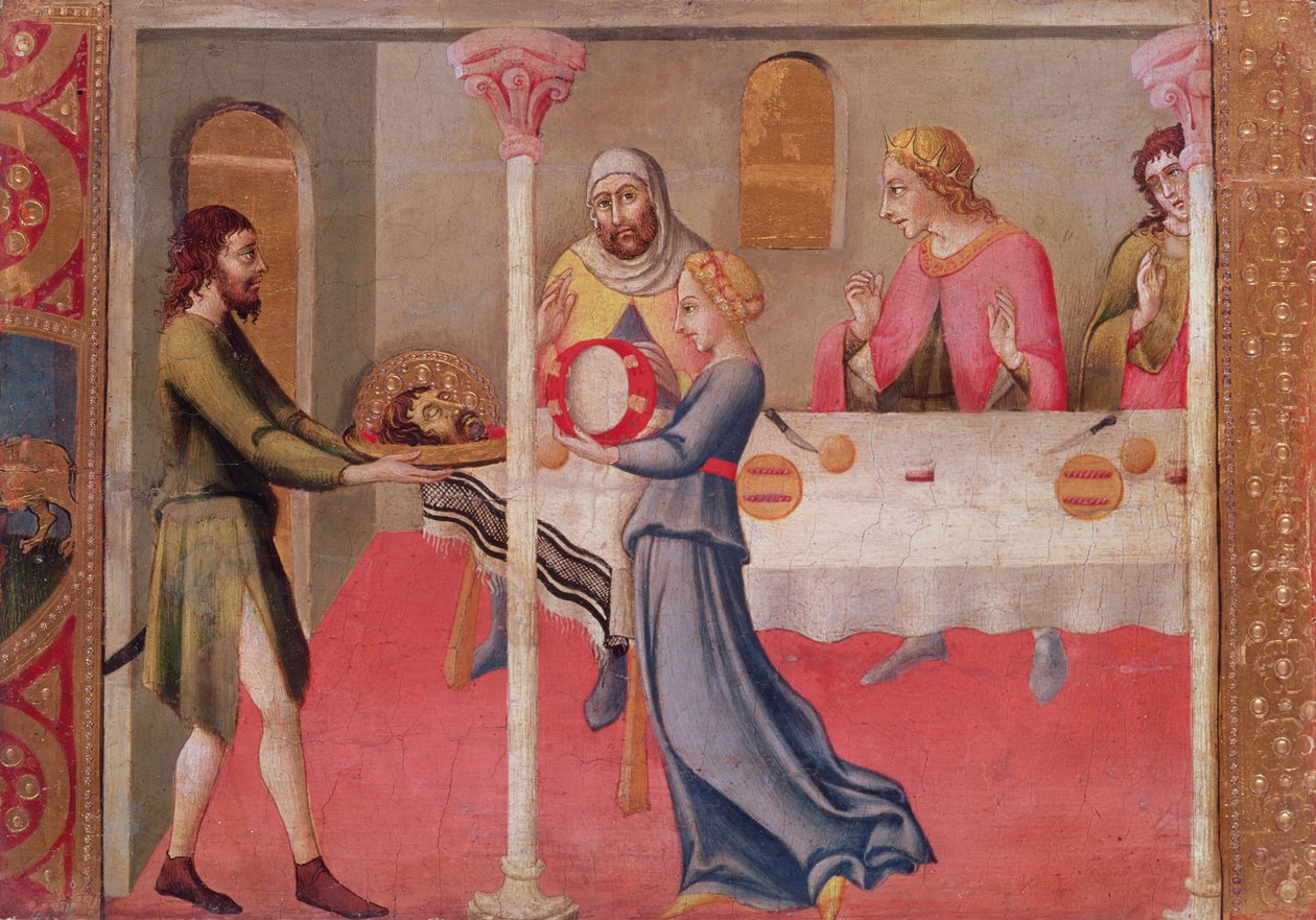Salome tánca (tempera a panelen) (lásd még: 90208) alkotó: Sano di Pietro
