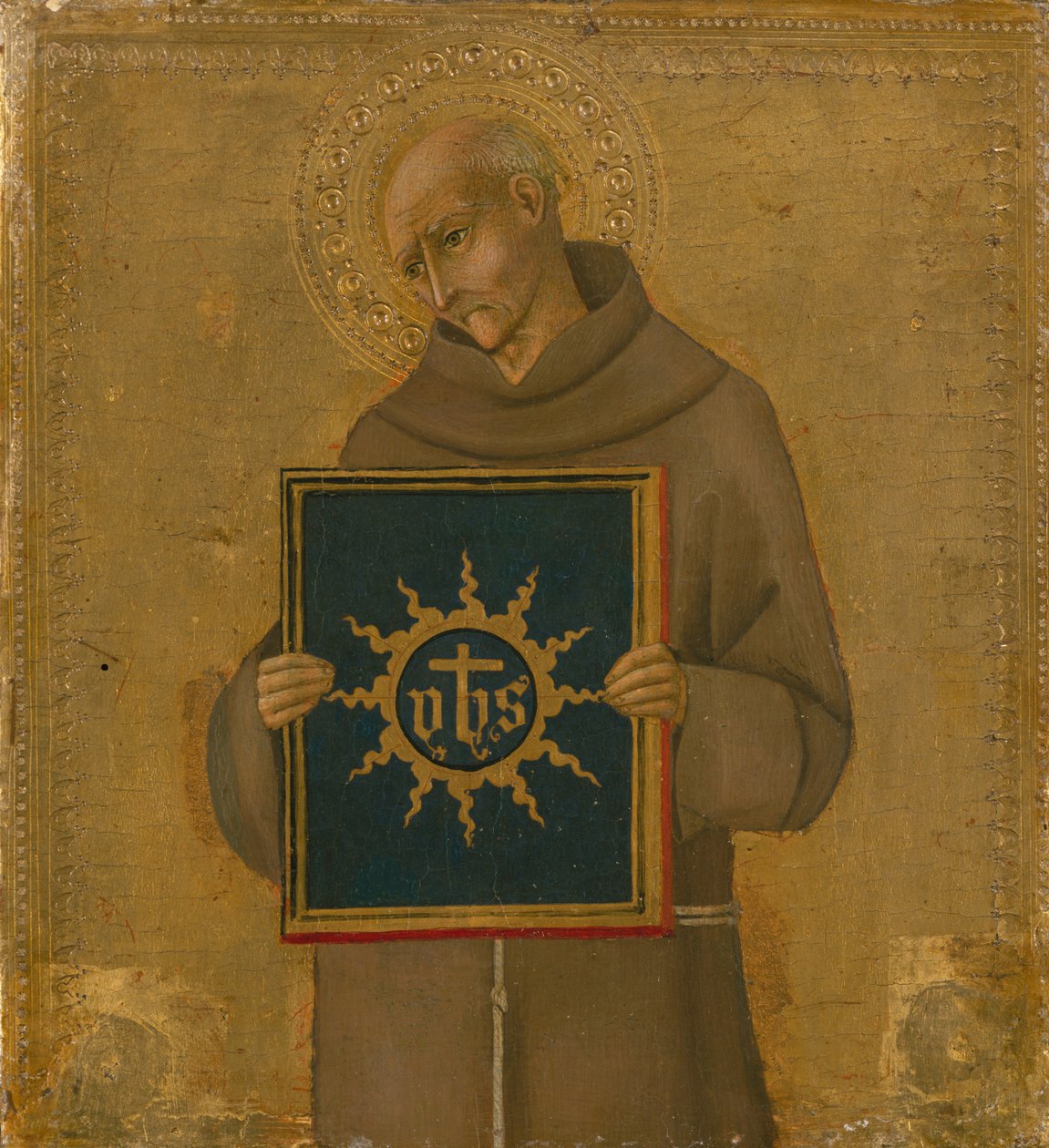 Saint Bernardino, 1450-60. alkotó: Sano di Pietro