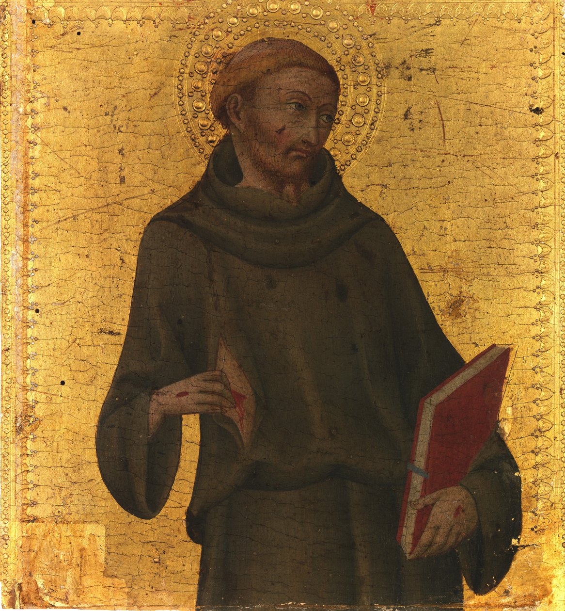 Szent Ferenc, 1450-es évek. alkotó: Sano di Pietro