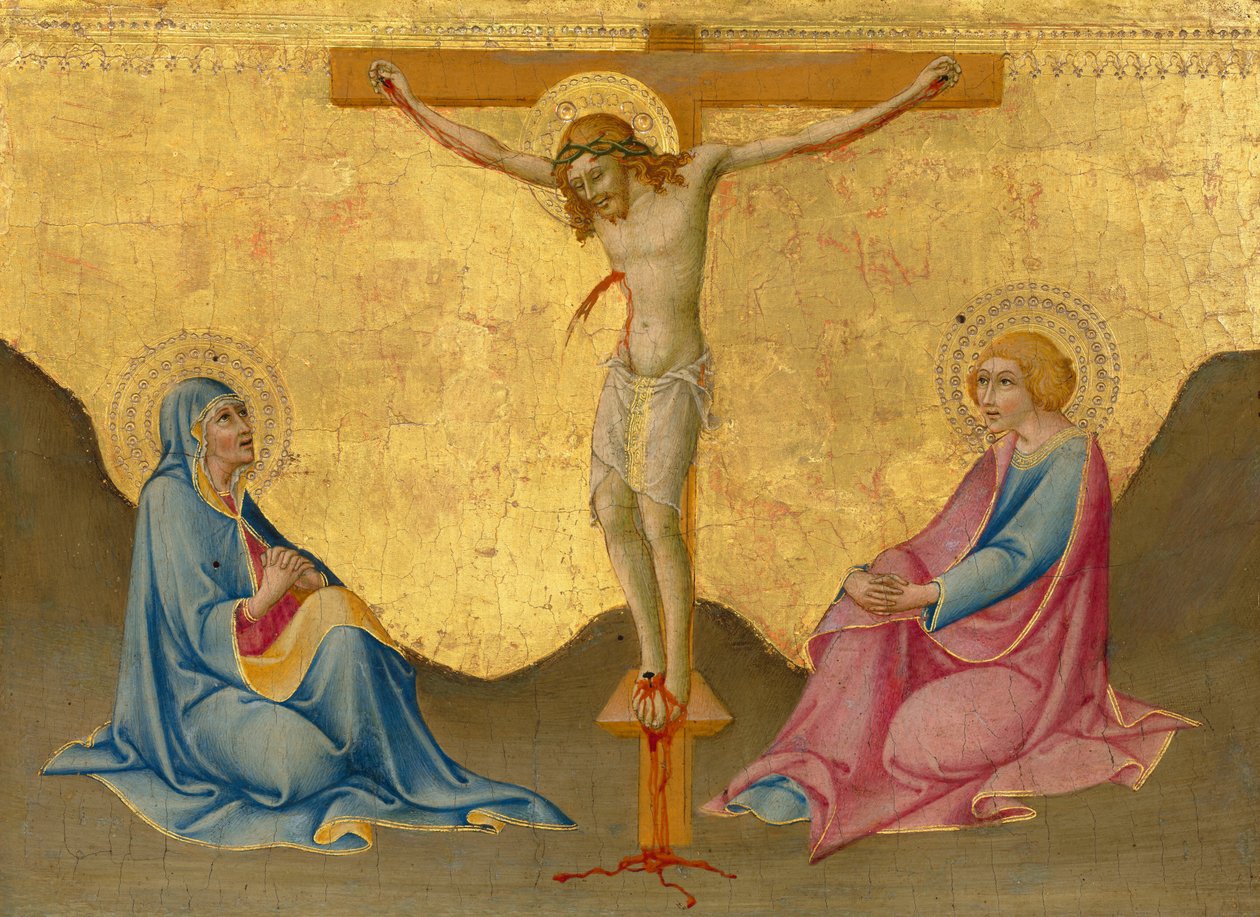 A keresztre feszítés alkotó: Sano di Pietro