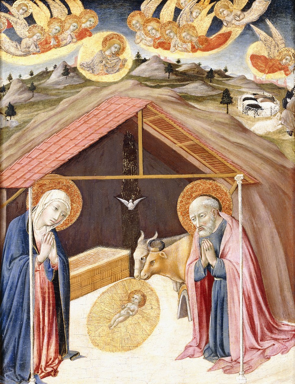 A születés, alkotó: Sano di Pietro