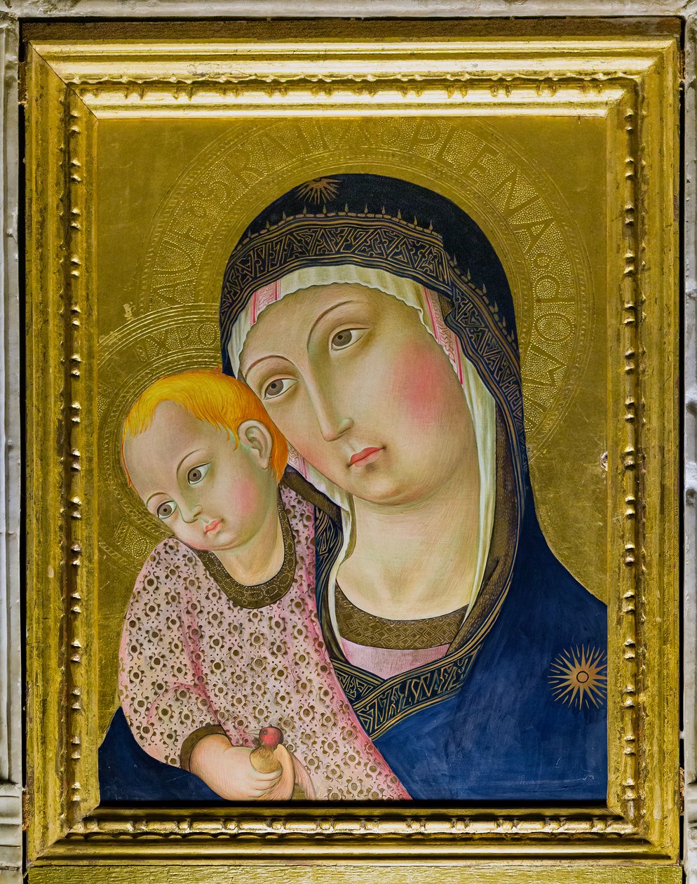 Az oszlop Madonnája alkotó: Sano di also Ansano di Pietro di Mencio Pietro