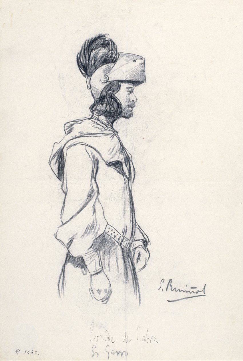 Kecske grófja. Mr. Garro alkotó: Santiago Rusiñol