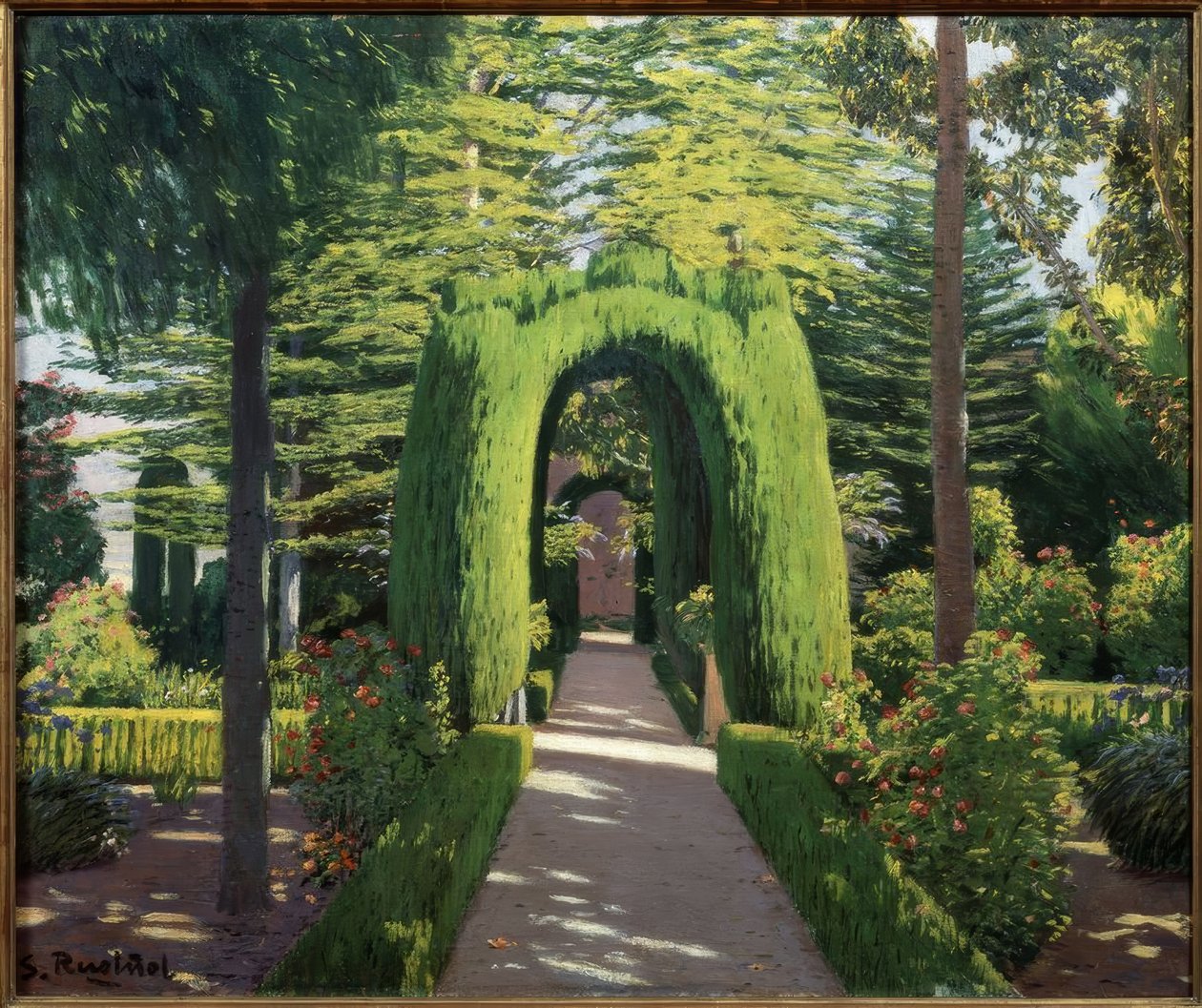 Glorieta. Alcoy Garden alkotó: Santiago Rusiñol