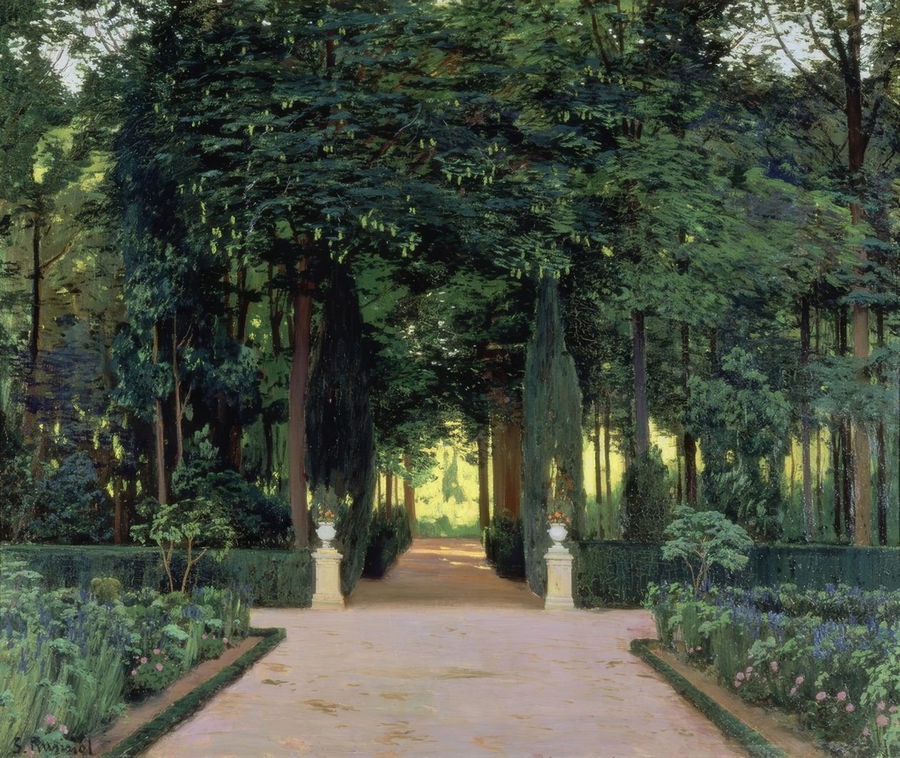 Aranjuez kertjei alkotó: Santiago Rusiñol