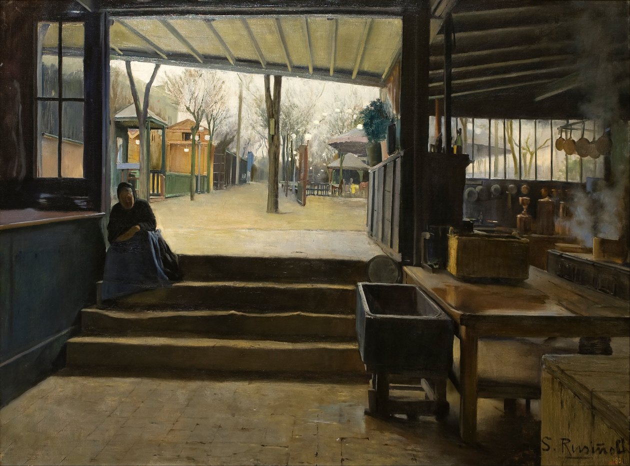 La Galette laboratóriuma alkotó: Santiago Rusiñol