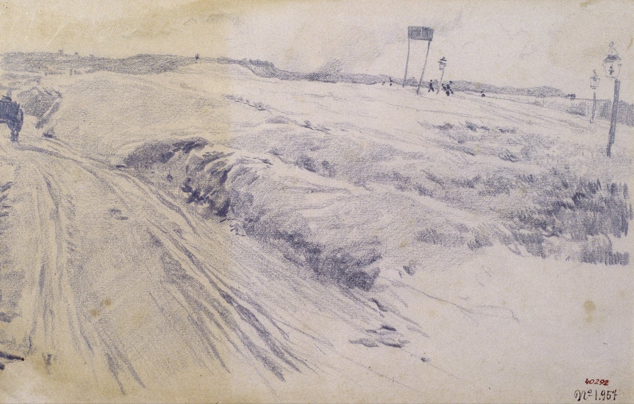 Táj, városszéli alkotó: Santiago Rusiñol