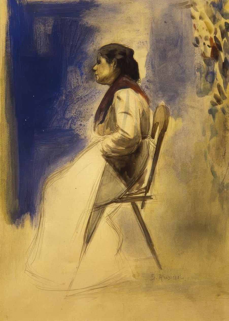 jegyzetek alkotó: Santiago Rusiñol