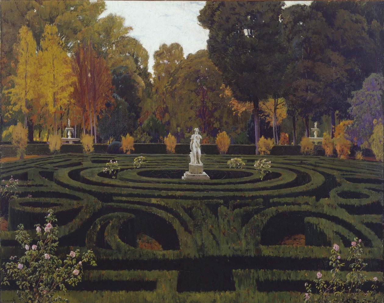 Öreg Faun alkotó: Santiago Rusiñol