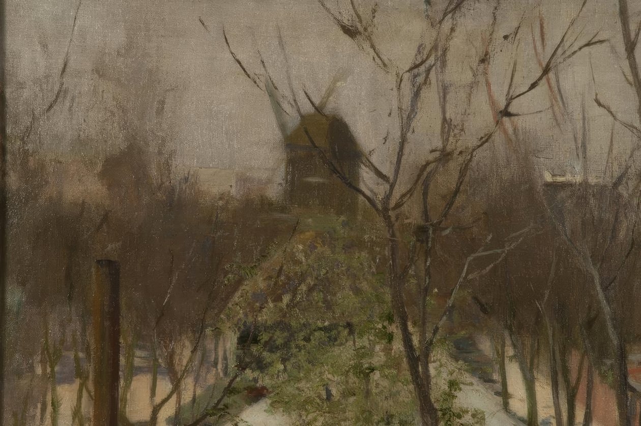 Park von Moulin de la Galette alkotó: Santiago Rusiñol