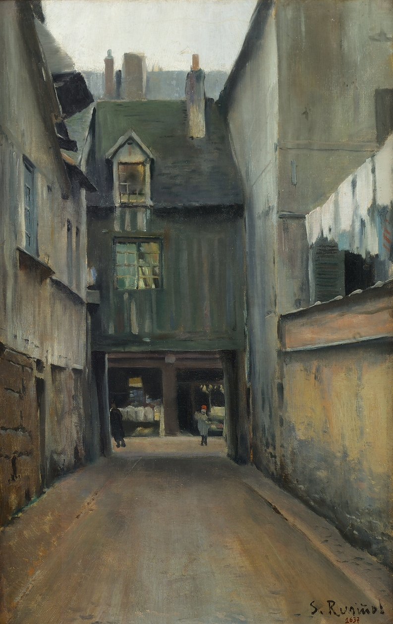Carrer de Rouen alkotó: Santiago Rusinol i Prats