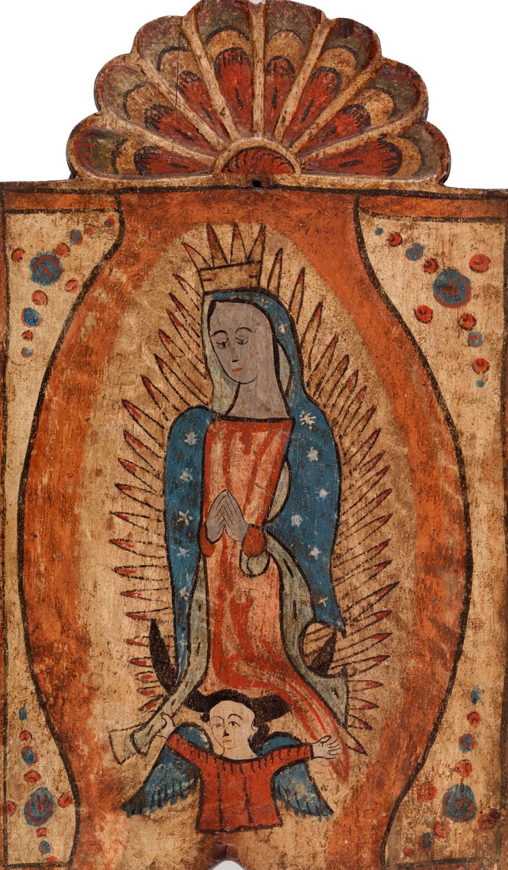 Guadalupe-i Miasszonyunk (Our Lady of Guadalupe) alkotó: Santo Niño Santero