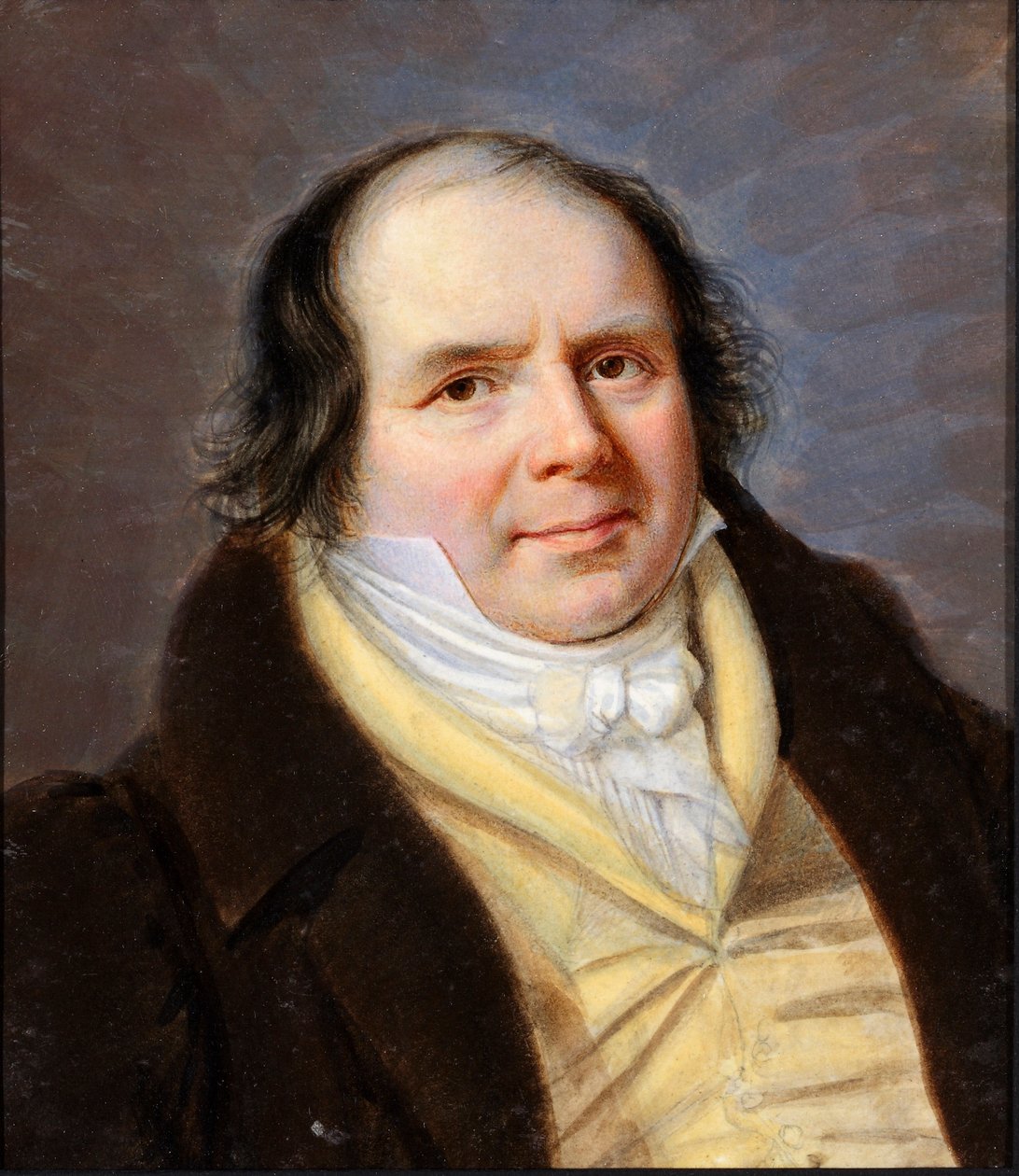 A Genesis Bourgeoisie testes emberének portréja Santo Panario (1786-1871) Genes festménye, Modern Művészetek Galériája alkotó: Santo Panario