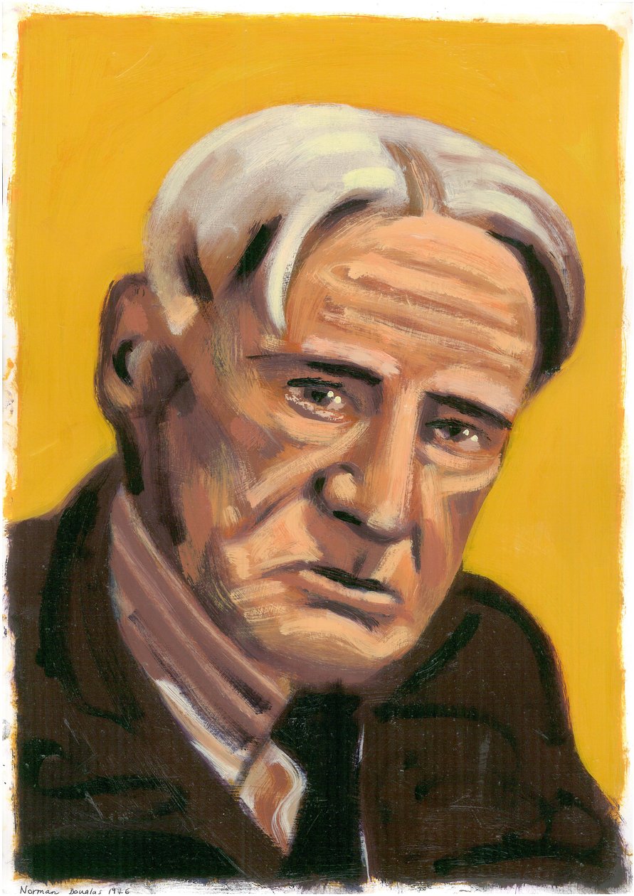 Norman Douglas, 2008 (olaj, papír) alkotó: Sara Hayward