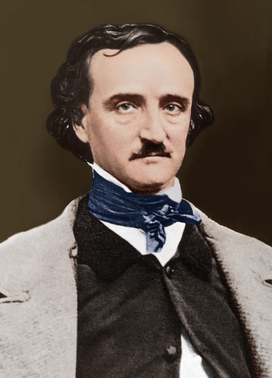 Edgar Allan Poe portréja, 1849 körül alkotó: Sarah Ellen Whitman
