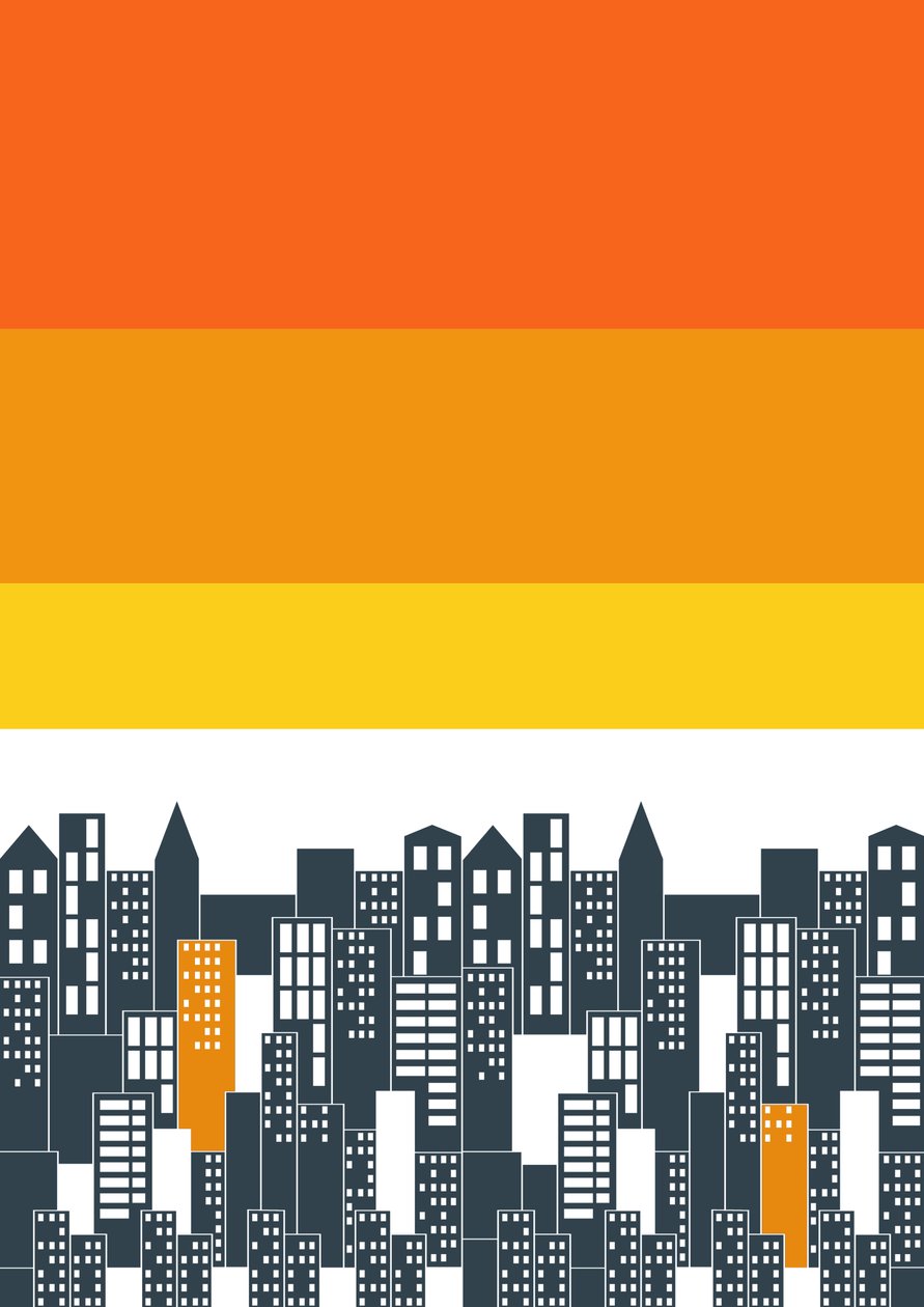 City Sunset, 2020 (digitális) alkotó: Sarah Evans