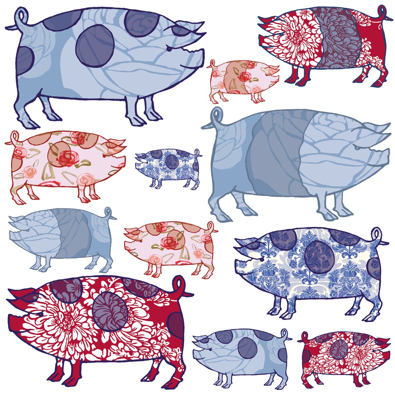 Piggy in the Middle, 2005 (digitális) alkotó: Sarah Hough