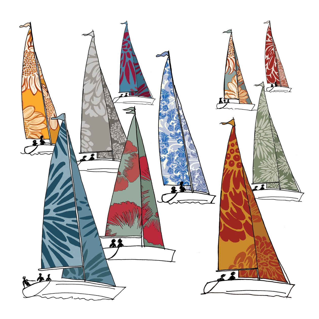 Regatta, 2009 (digitális) alkotó: Sarah Hough