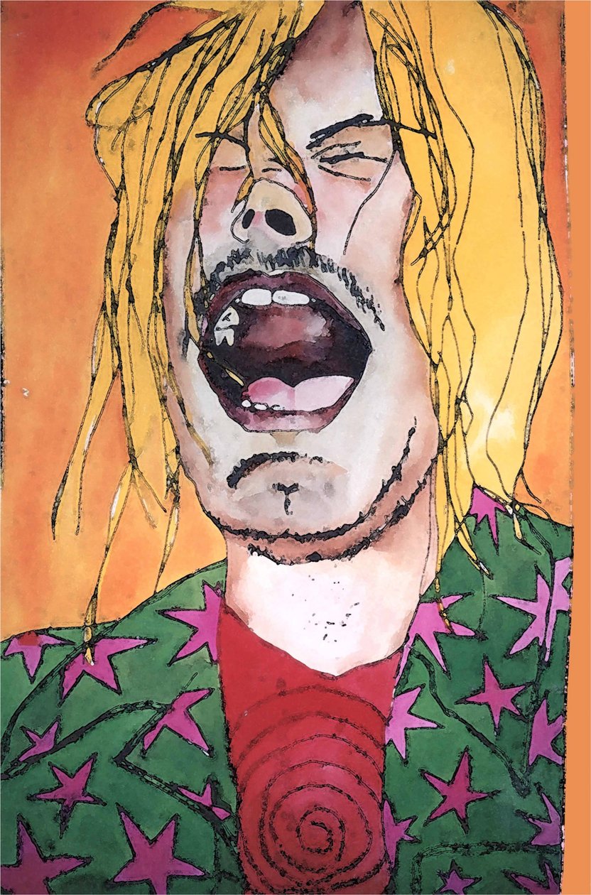 Aaah!, 2020 (tinta papíron) alkotó: Sarah Thompson Engels