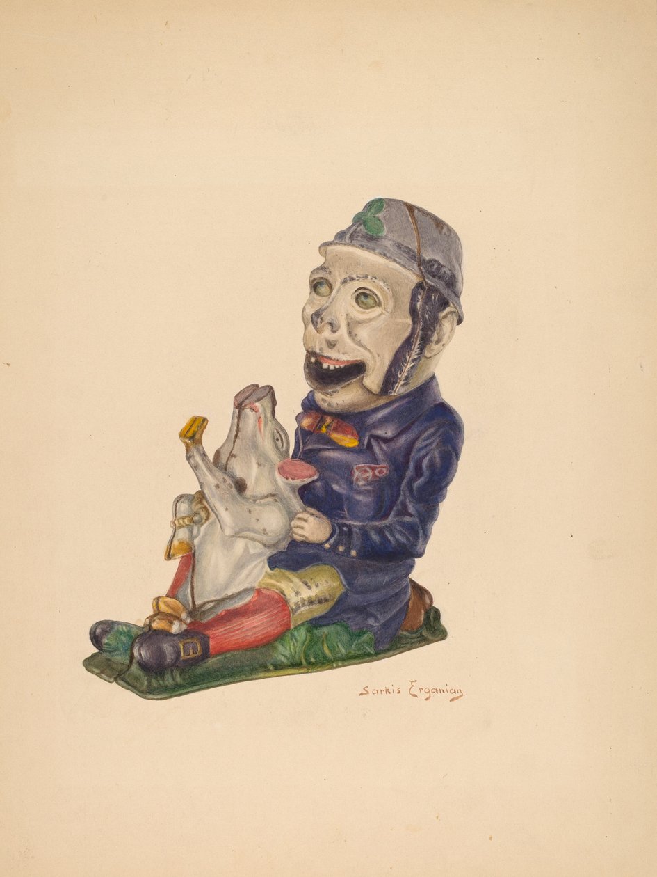 Játékbank: Paddy and the Pig, c. 1938. alkotó: Sarkis Erganian