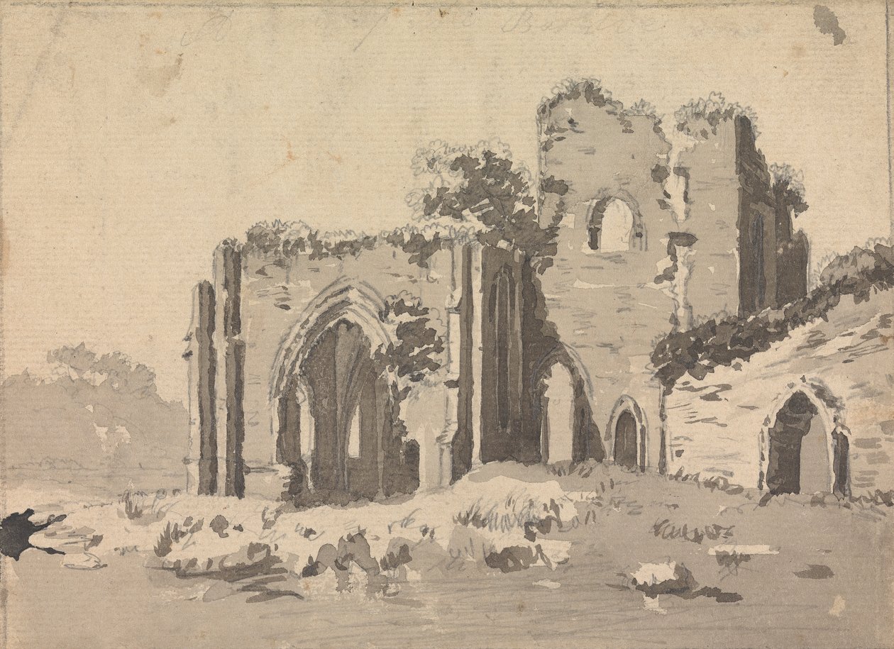 Abbey rom alkotó: Sawrey Gilpin