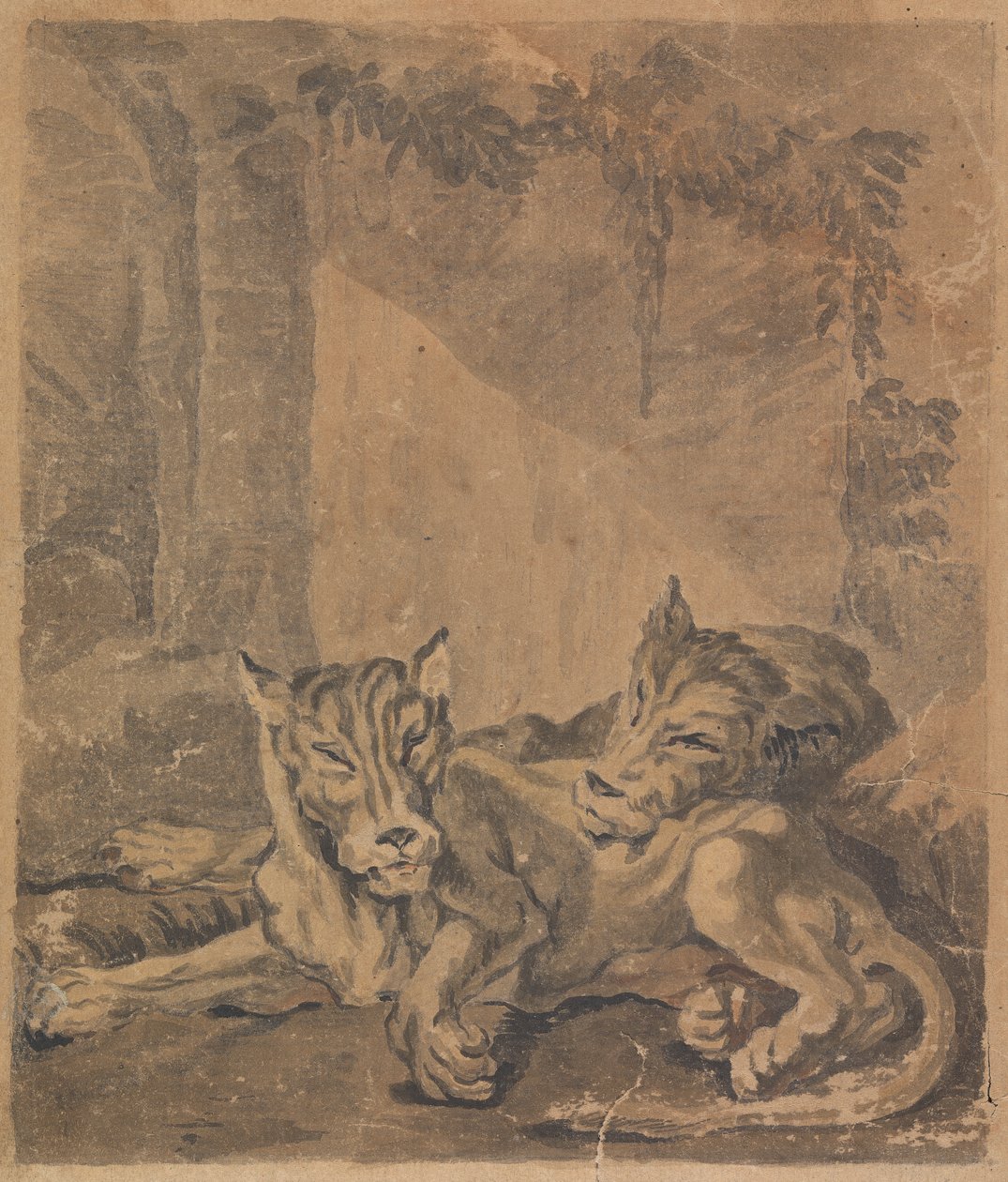 Két tigris alkotó: Sawrey Gilpin