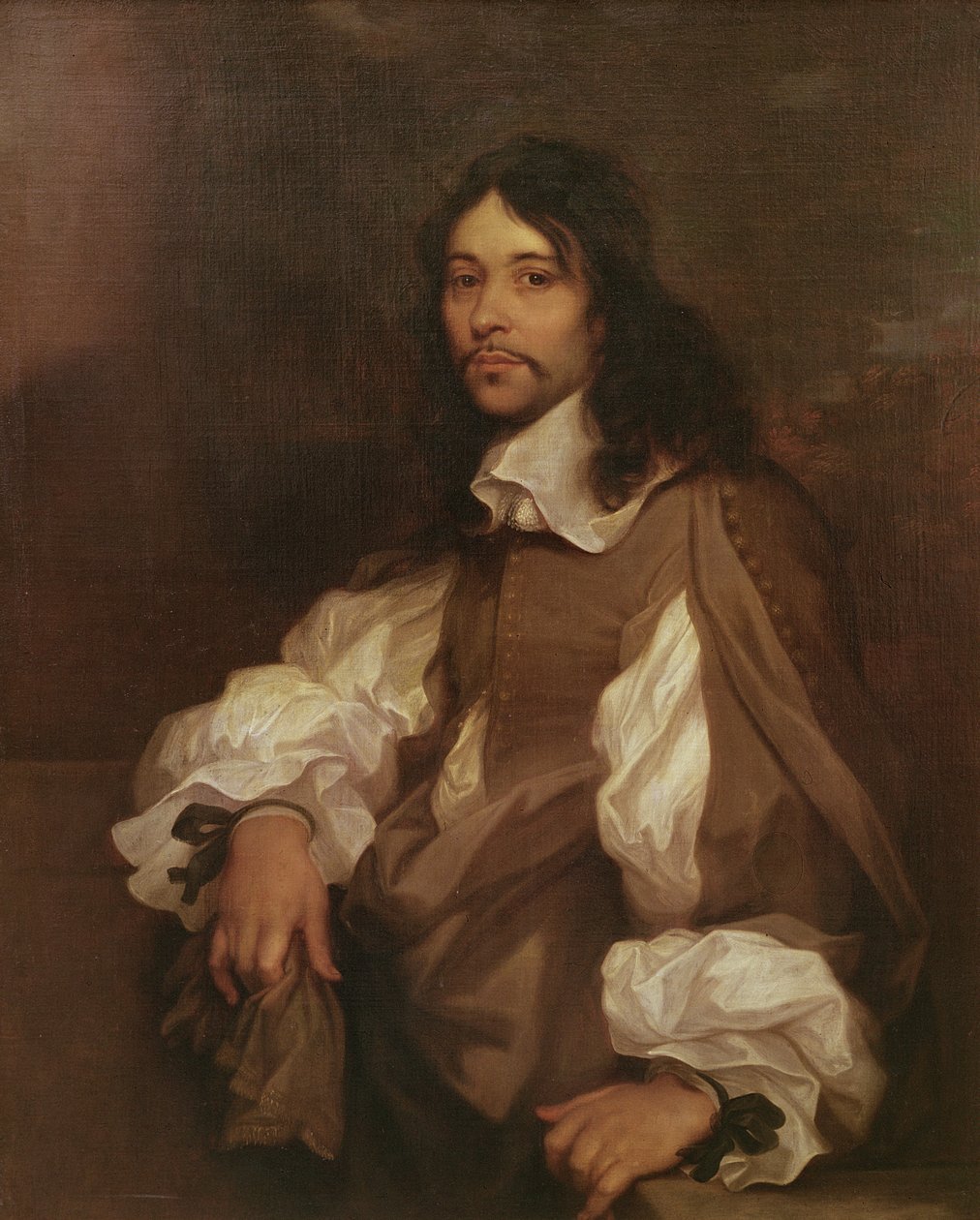Fekete szalagos ember, 1657-58 alkotó: Sébastien Bourdon