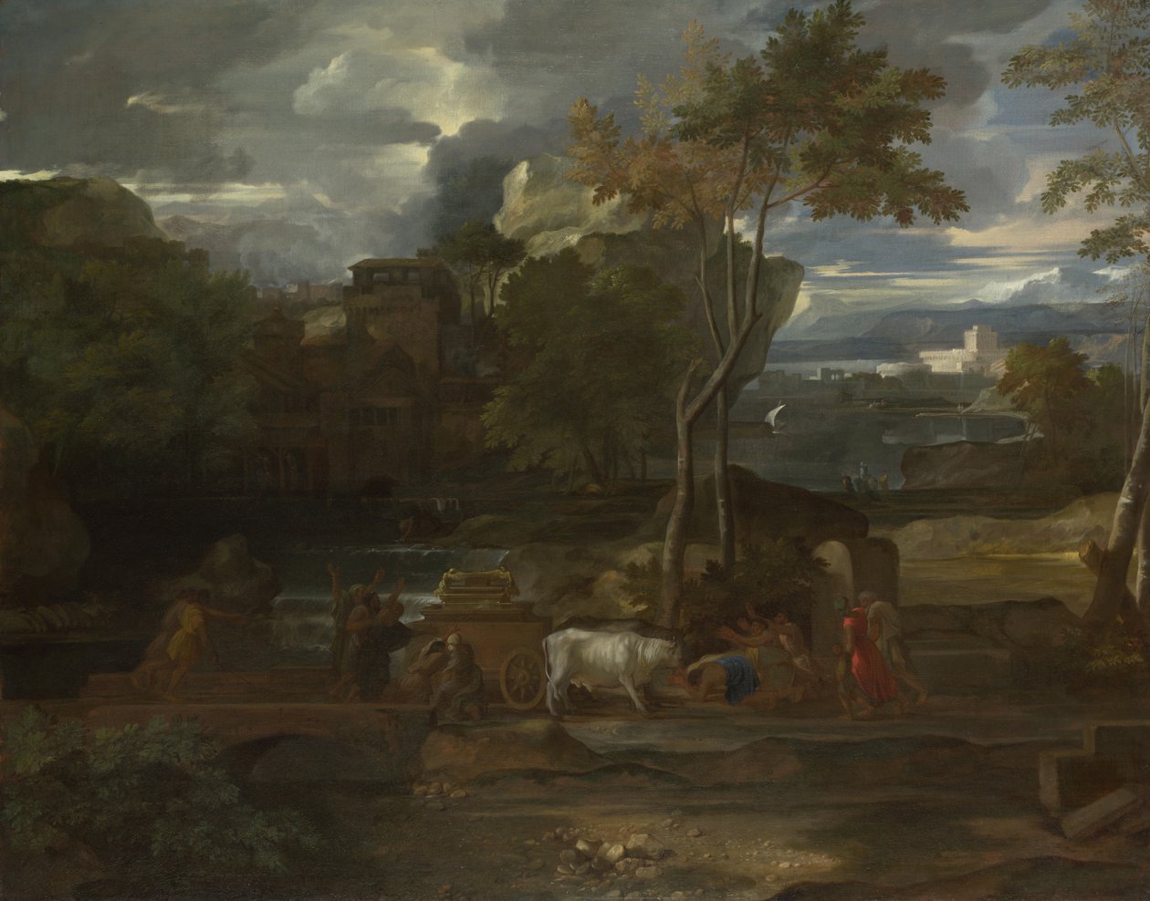 A bárka visszatérése, 1659 alkotó: Sébastien Bourdon