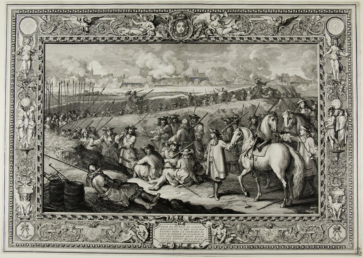 A torna ostroma MDCLXVII alkotó: Sébastien Le Clerc the elder