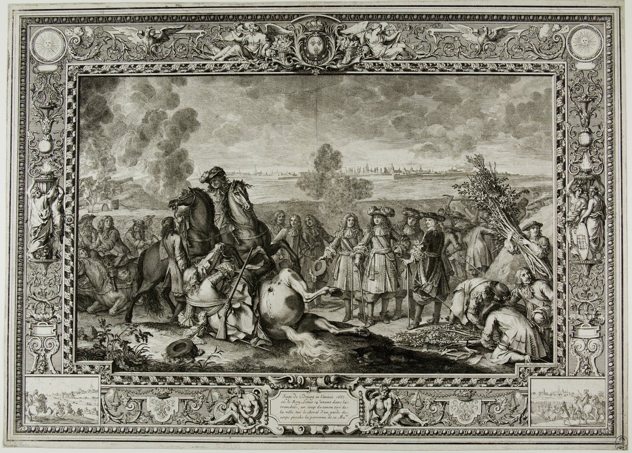 Douai 1667-es ostroma alkotó: Sébastien Le Clerc the elder