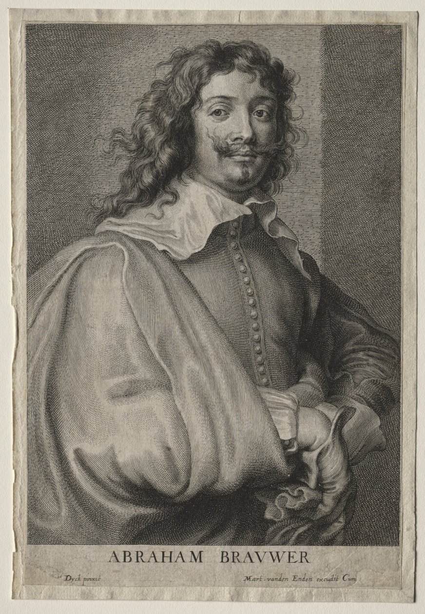 Adrian Brower. alkotó: Schelte Adams Bolswert